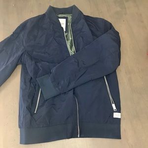 Navy Bomber Jacket